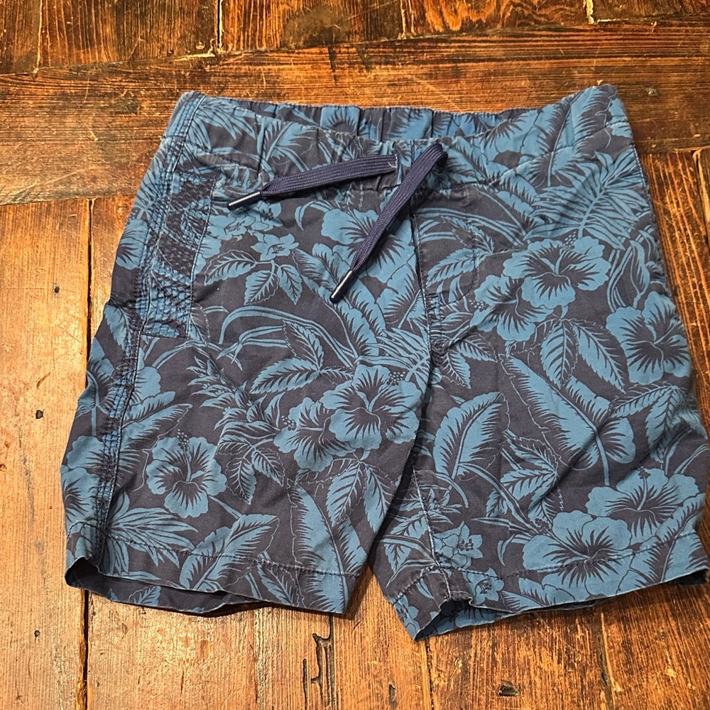 Polo Ralph Lauren  Navy Blue Floral Shorts. Size 5.